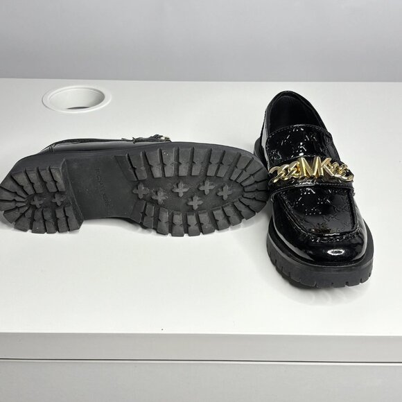 Michael Kors Black and Gold Flats - Picture 5 of 7